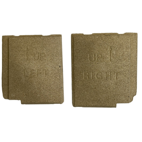 Vnitřní díly set Jotul F 100 ECO, boční L+P, vermikulit